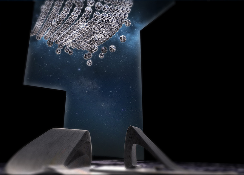 EMKAAN conceptualizes floating, drone-like circadian clouds to cool our cities