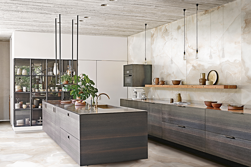 rex's deep veined, nuanced marble collections enrich modern interiors