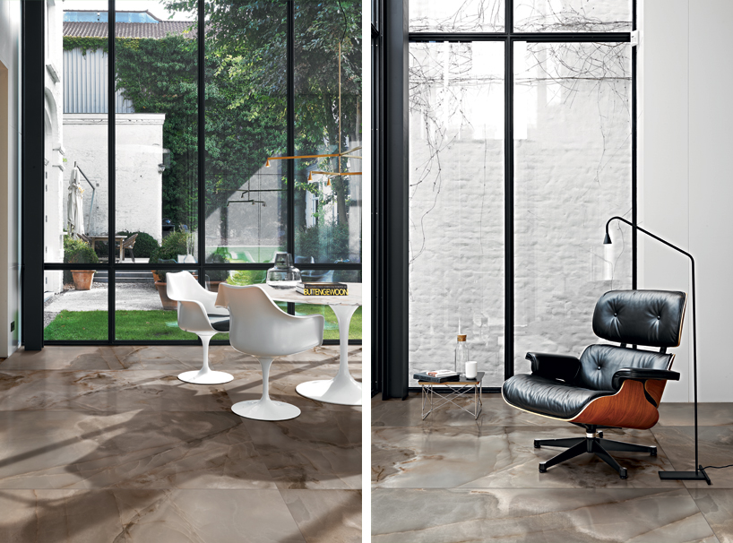 rex's deep veined, nuanced marble collections enrich modern interiors