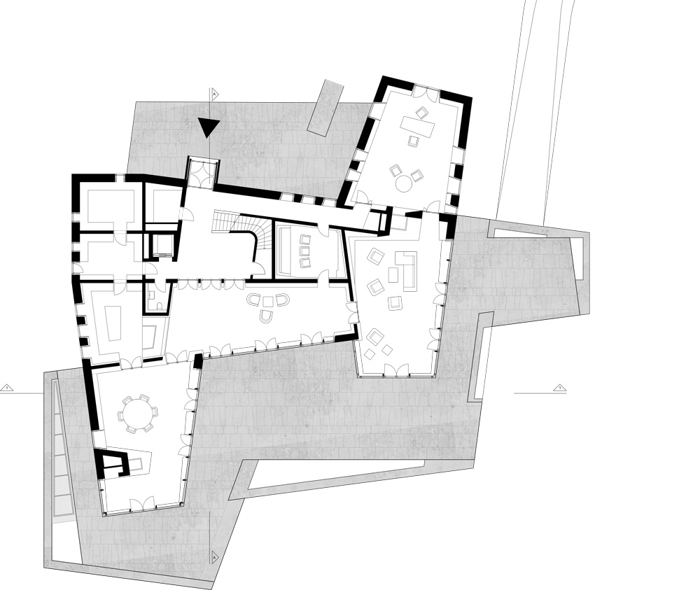 thatched hip roof tops hubschmitz architekten's house on föhr island, germany
