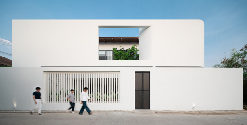 inly studio prioritizes privacy to design 'the hidden' house in chiang mai, thailand