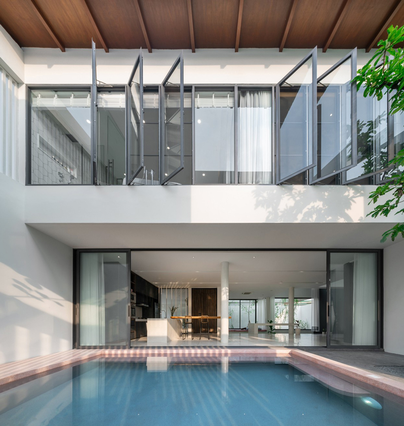 inly studio prioritizes privacy to design 'the hidden' house in chiang mai, thailand