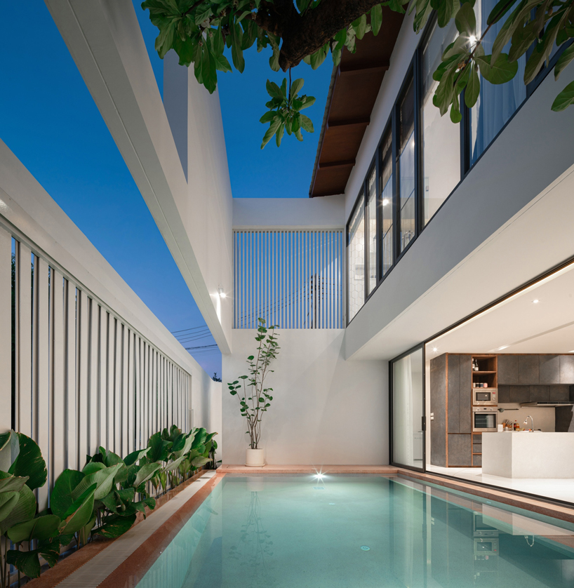 inly studio prioritizes privacy to design 'the hidden' house in chiang mai, thailand