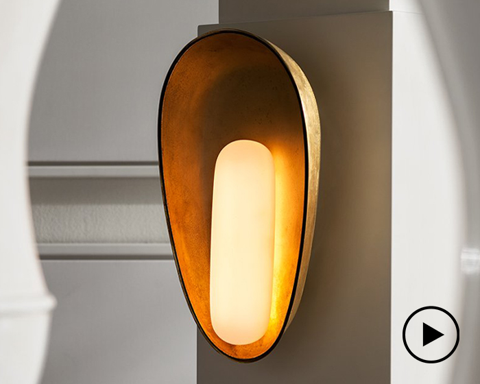 jake oliveira turns the iconic image of a halo into a contemporary light fixture