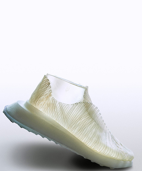 jen keane employs microbial weaving in 'this is grown' shoe