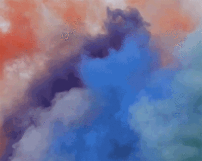 judy chicago's rainbow AR transforms your personal space with virtual smoke