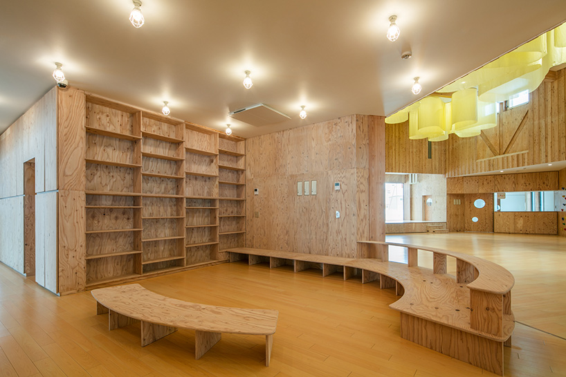 kengo kuma-designed nursery school in hokkaido honors the region's sunflowers