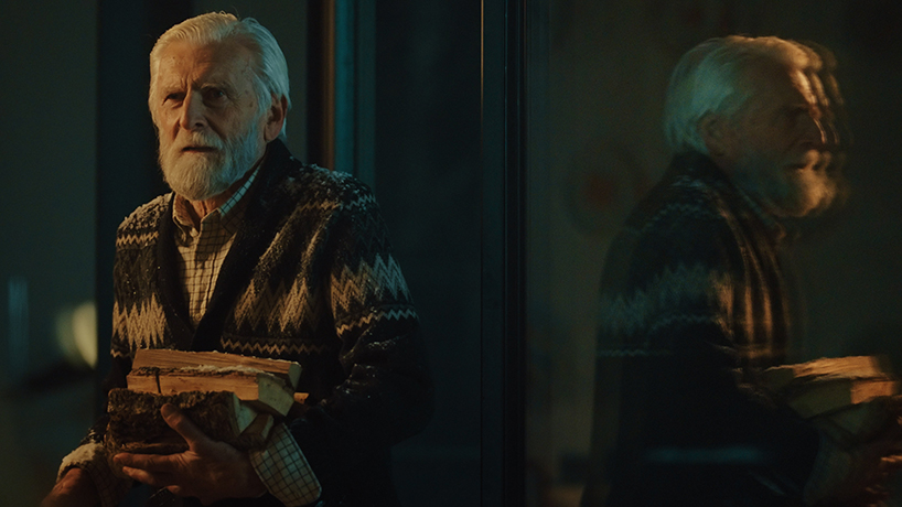 sky-frame depicts winter wonderland in living with sky-frame: moscow film