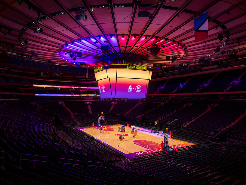 virgil abloh's LVxNBA collection debuts with virtual selling experience at  madison square garden