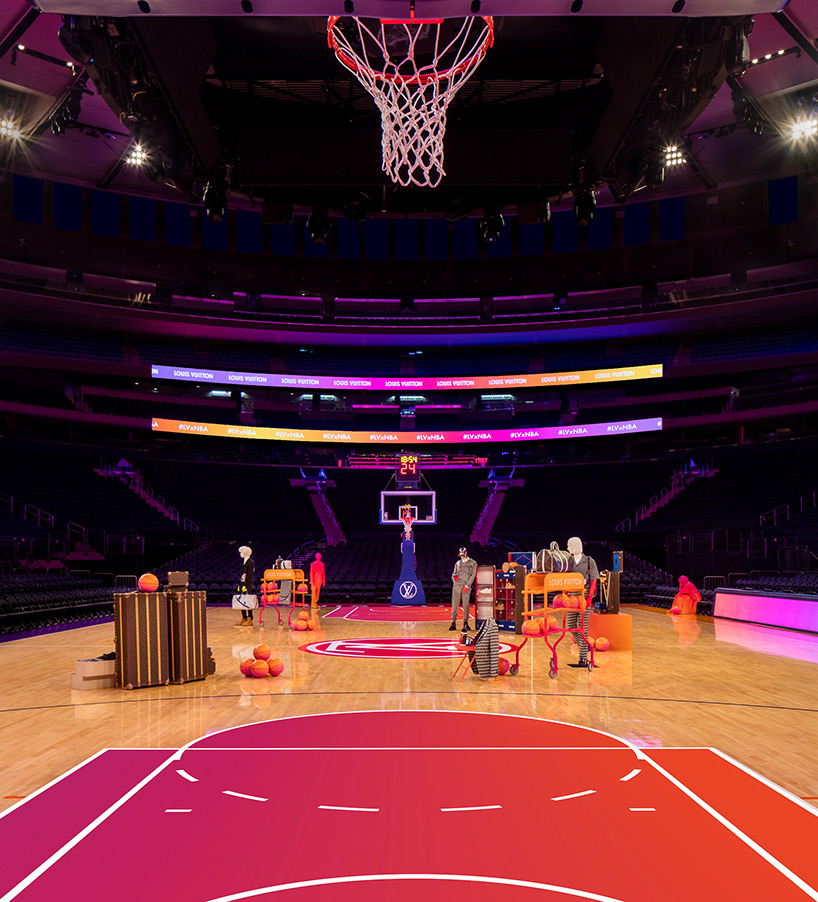 Louis Vuitton x NBA Mini Basketball Hoop