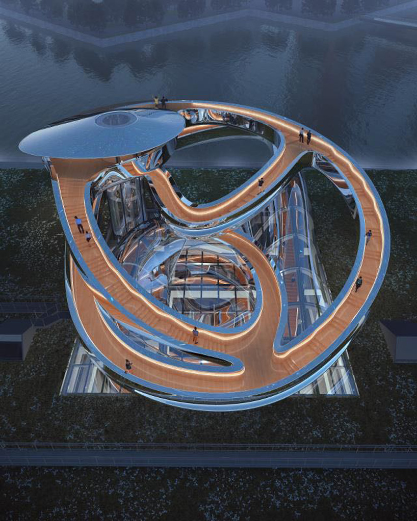 MAD architects' spiraling fenix museum in rotterdam to open in 2025