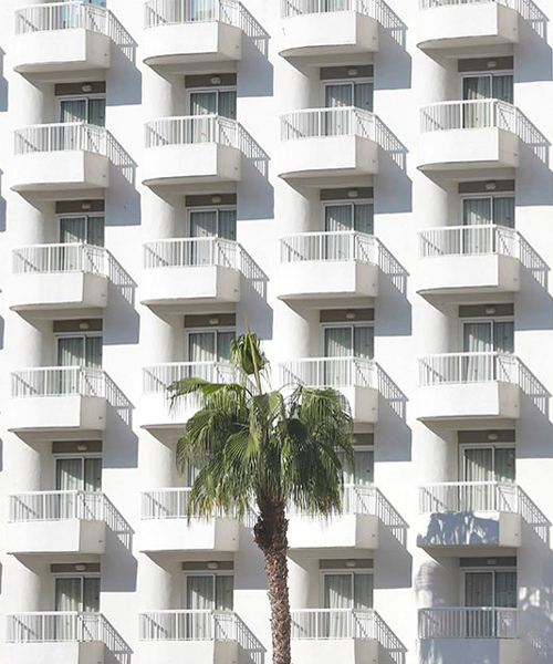 benidorm's empty hotels and the impact of COVID-19 are captured by manuel alvarez diestro