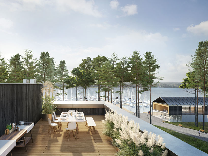 david chipperfield marina apartments