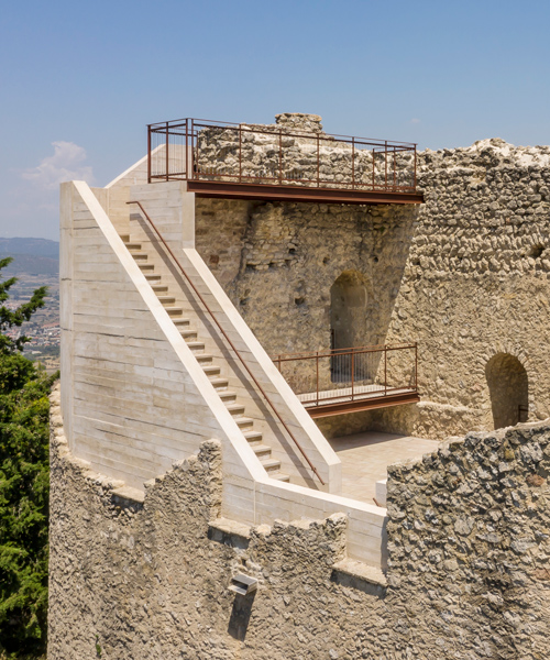 meritxell inaraja restores medieval 'castell de la tossa' to celebrate ancient stonework