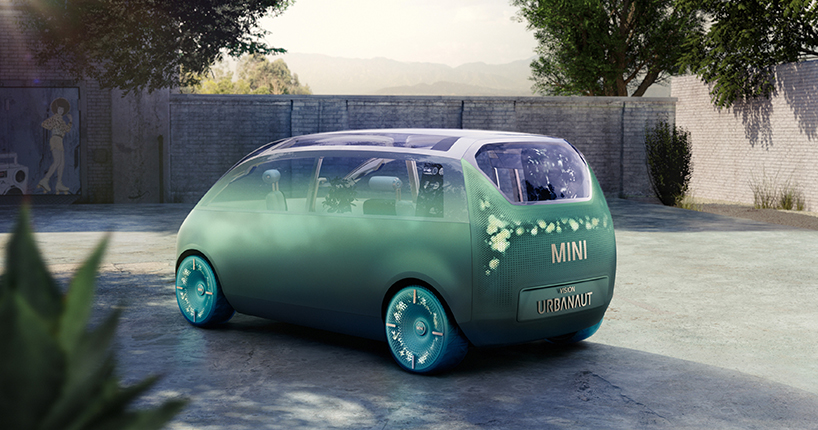 electric MINI Vision Urbanaut adapts to fit your moment of journey
