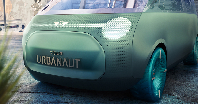 electric MINI Vision Urbanaut adapts to fit your moment of journey