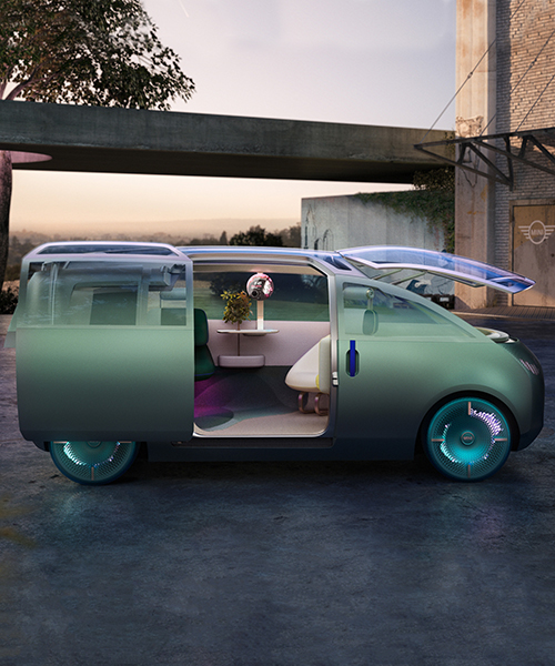electric MINI Vision Urbanaut adapts to fit your moment of journey