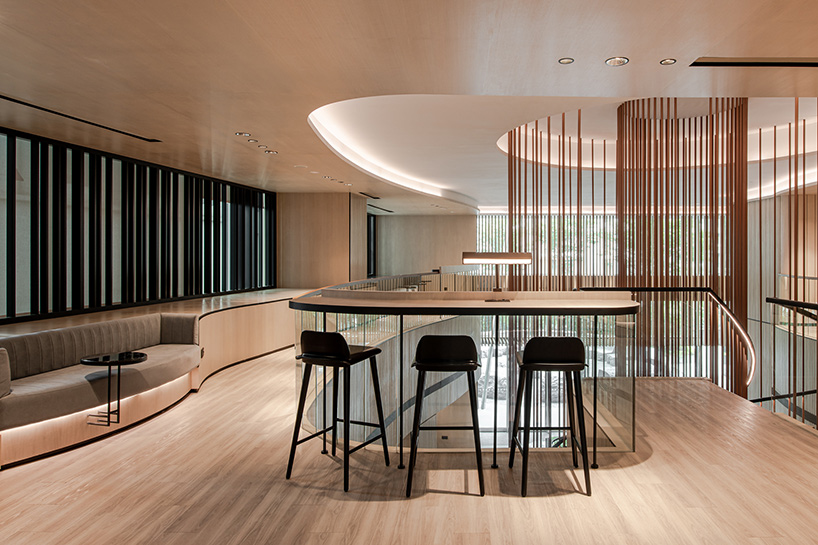 ministry of design completes interiors for YTL headquarters in kuala lumpur