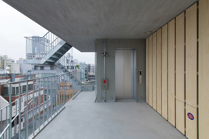 mount fuji architects studio connects 'hotel siro' in tokyo with different staircases