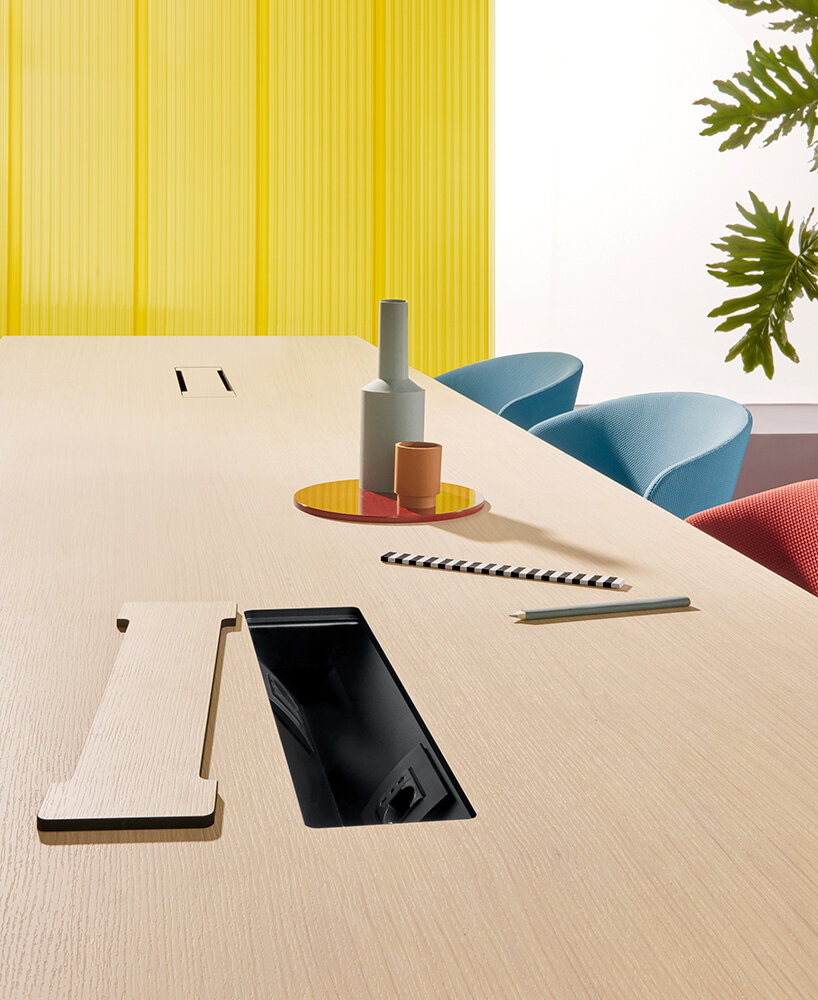 pedrali's new furniture defines flexible working spaces for the future
