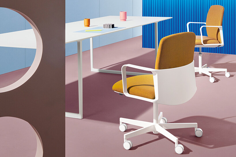 pedrali's new furniture defines flexible working spaces for the future