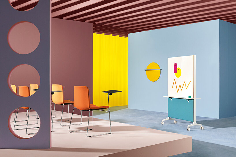 pedrali's new furniture defines flexible working spaces for the future