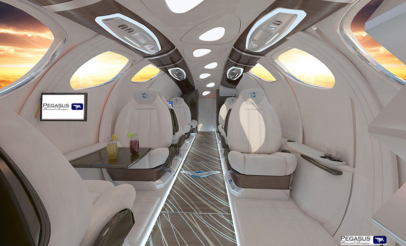 جت تجاری VTOL پگاسوس، عملکرد جت را با هلیکوپتر ترکیب می کند Pegasus Vertical Business Jet