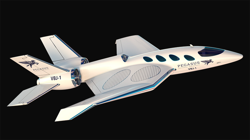 جت تجاری VTOL پگاسوس، عملکرد جت را با هلیکوپتر ترکیب می کند Pegasus Vertical Business Jet