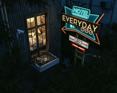 bright billboards depict feelings of self-discovery during the pandemic in film series by JPAG