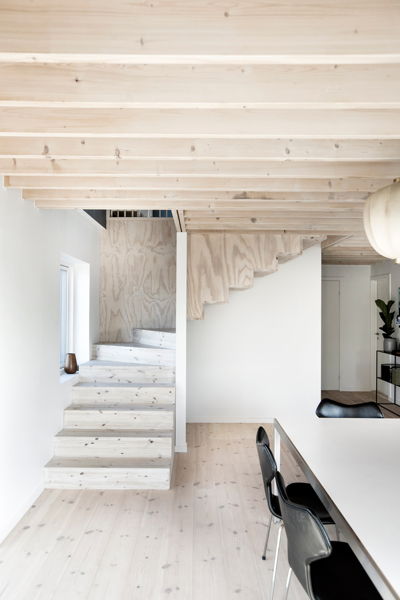 sigurd larsen clads monolithic danish house in blue corrugated steel