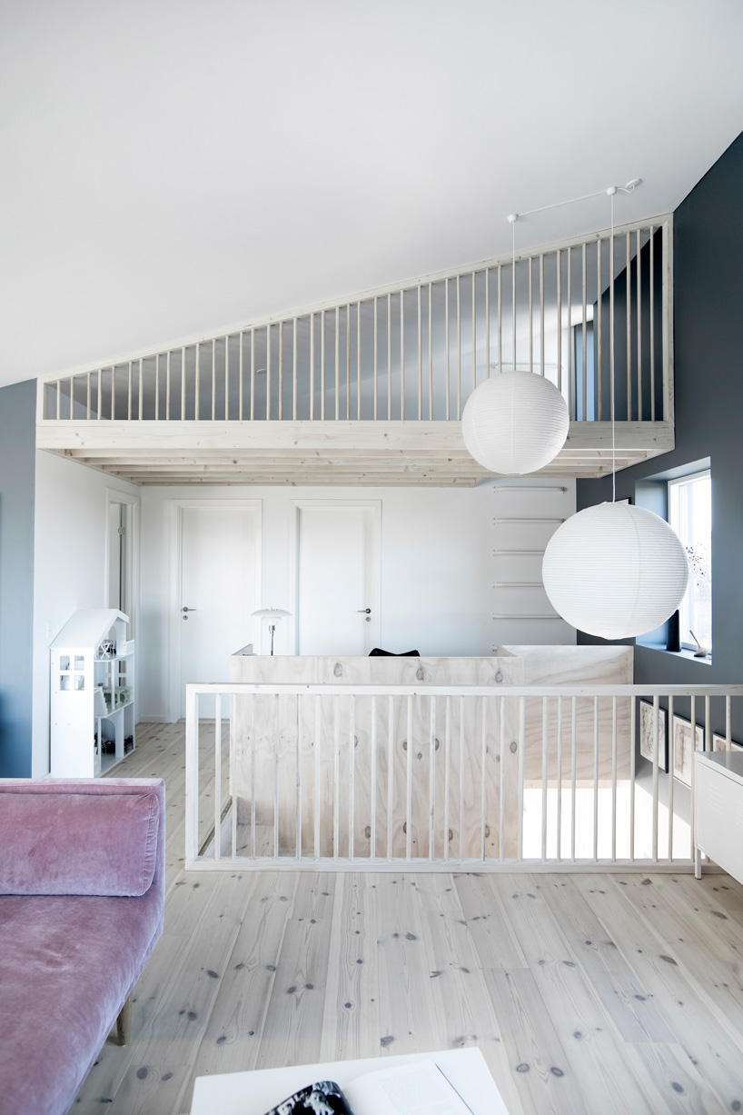 sigurd larsen clads monolithic danish house in blue corrugated steel