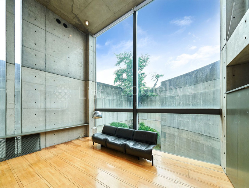 Tadao ando dům v setagaya, Tokio, hity na trhu seznam sotheby 's international realty
