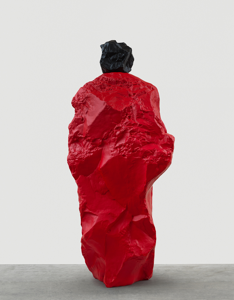 ugo rondinone's monumental 'nuns + monks' sculptures exhibited at galerie eva presenhuber
