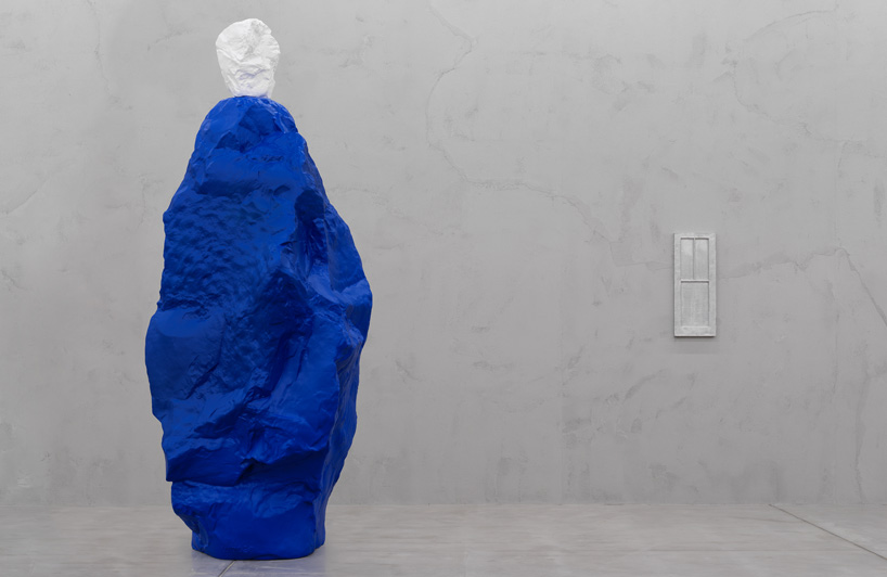 ugo rondinone's monumental 'nuns + monks' sculptures exhibited at galerie eva presenhuber