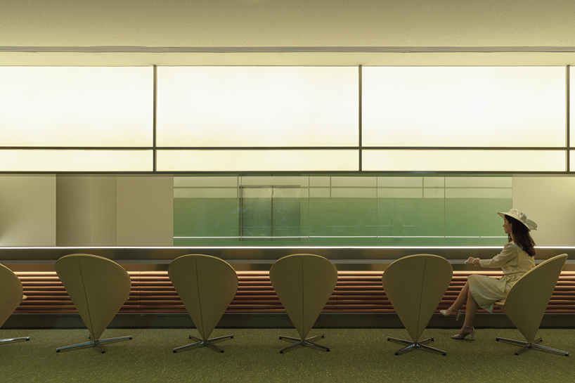 various associates creates a 'retro-futuristic' space for shanghai restaurant designboom