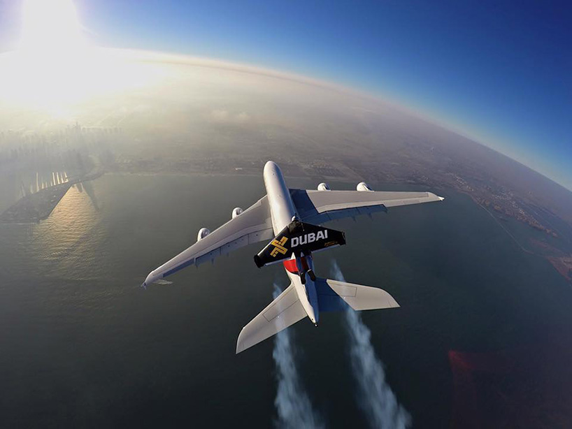 Watch jetpack pilot Vince Reffet set a new altitude record in Dubai