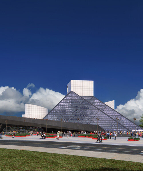 I.M. pei's rock & roll hall of fame to undergo major expansion in cleveland