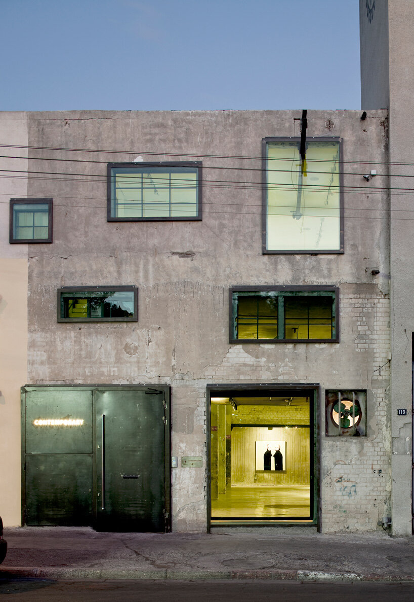 a. lerman architects converts former print factory in tel aviv into contemporary art gallery