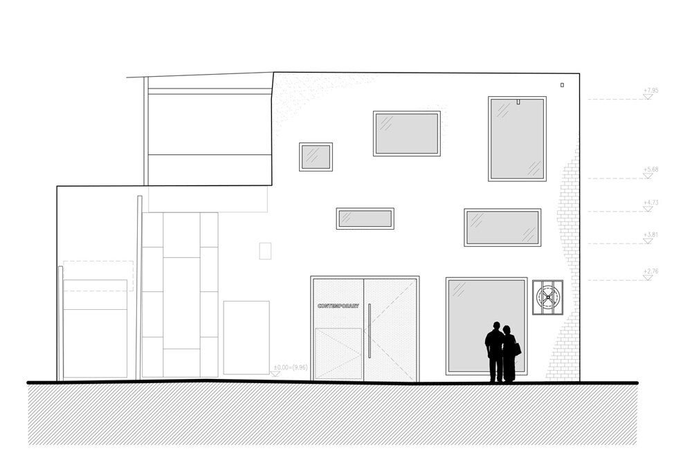 a. lerman architects converts former print factory in tel aviv into contemporary art gallery