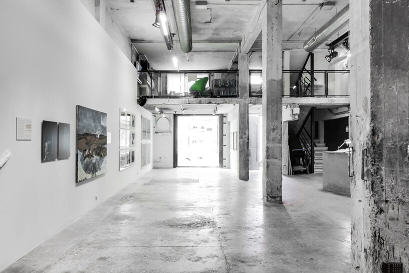 a. lerman architects converts former print factory in tel aviv into contemporary art gallery