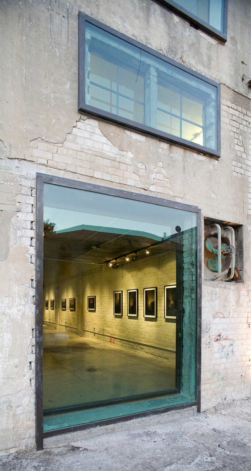 a. lerman architects converts former print factory in tel aviv into contemporary art gallery
