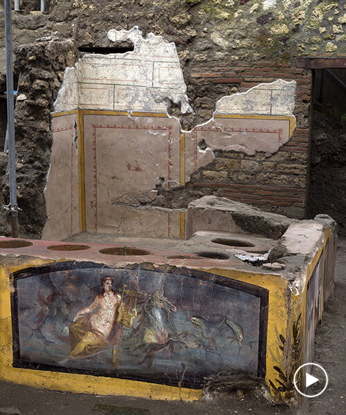 breaking news: archaeologists unearth ancient fast food snack bar in pompeii