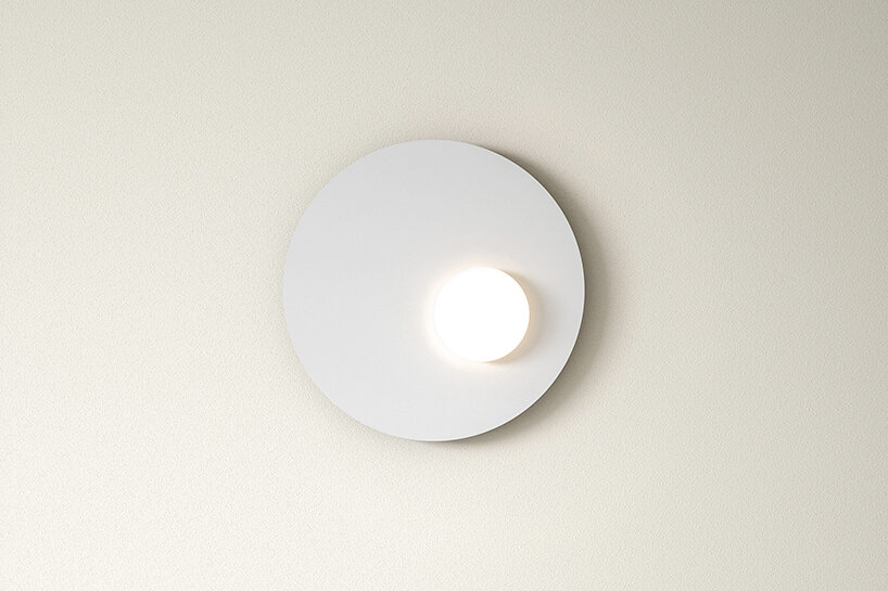 innovative, functional yet sculptural axolight designs shine bright in total white