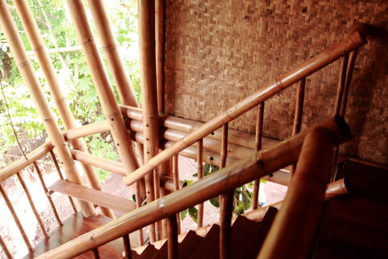 bambuso.id builds the 'bamboo garden house' on stilts in parung, indonesia