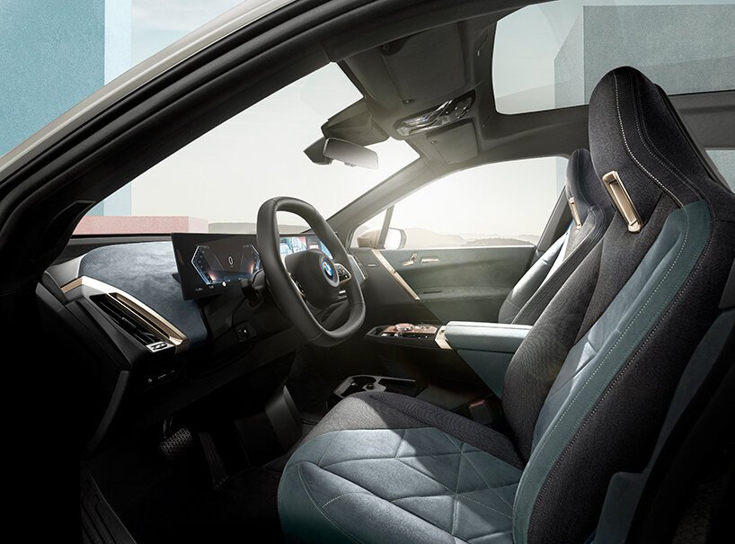 livingspace on wheels: rethink design with the interior of the BMW iX