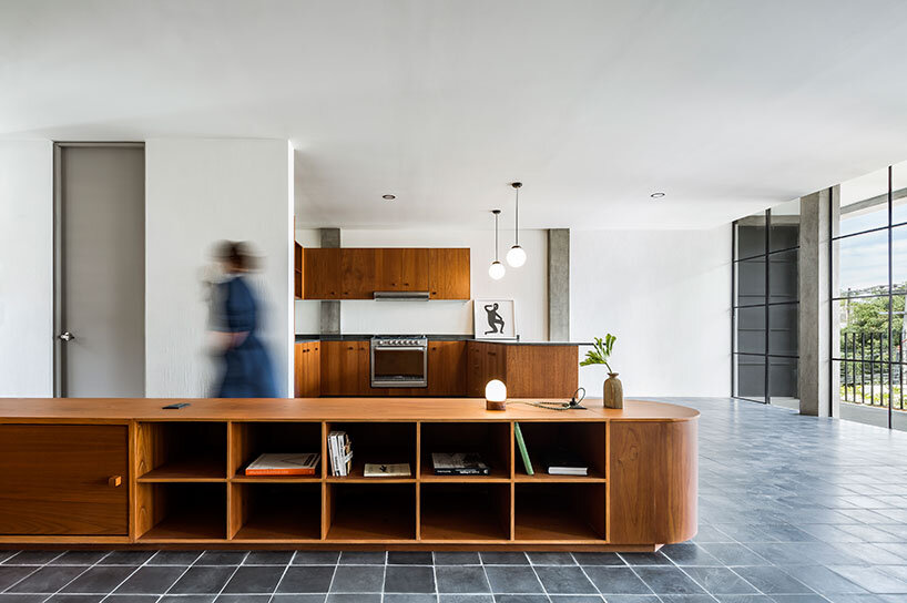 diagrama restores historical residential building with central patio in mexico