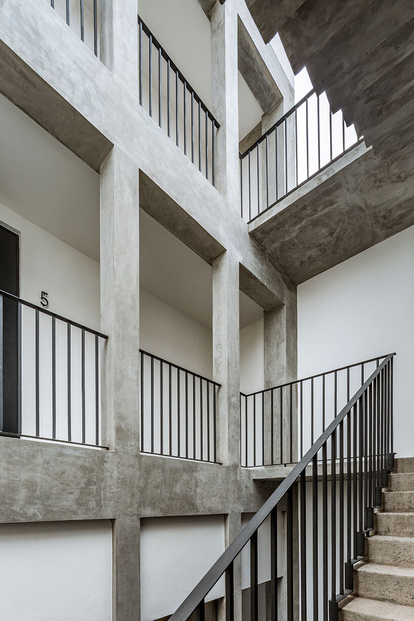 diagrama restores historical residential building with central patio in mexico