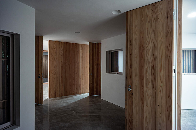 'house in the forest' by florian busch architects is a remote retreat in the woods of hokkaido