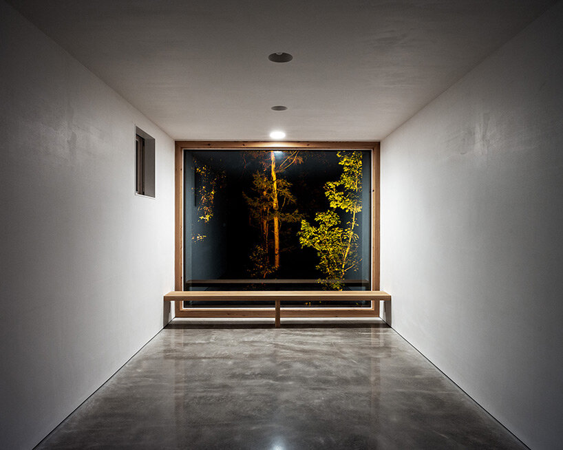 'house in the forest' by florian busch architects is a remote retreat in the woods of hokkaido