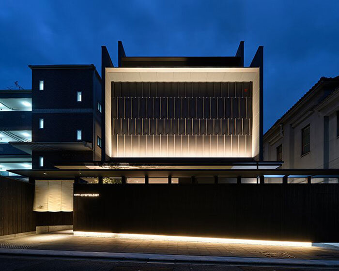 GENETO x cosmos more integrate traditional 'tsuboniwa' gardens within contemporary hotel in kyoto, japan
